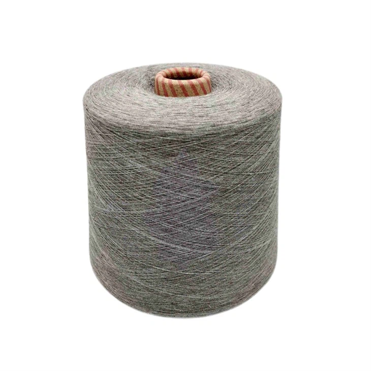 Antystatyczna przewodząca przędza bawełniana